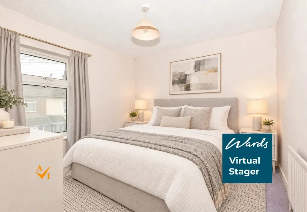 Bedroom 1 (Contemporary style) - Portland Place, Snodland, Kent - Wards of Kent