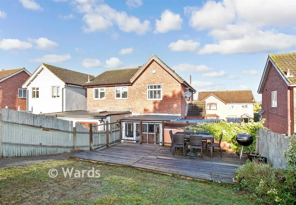 Rear Elevation - Woolwich Close, Chatham, Kent - Wards of Kent